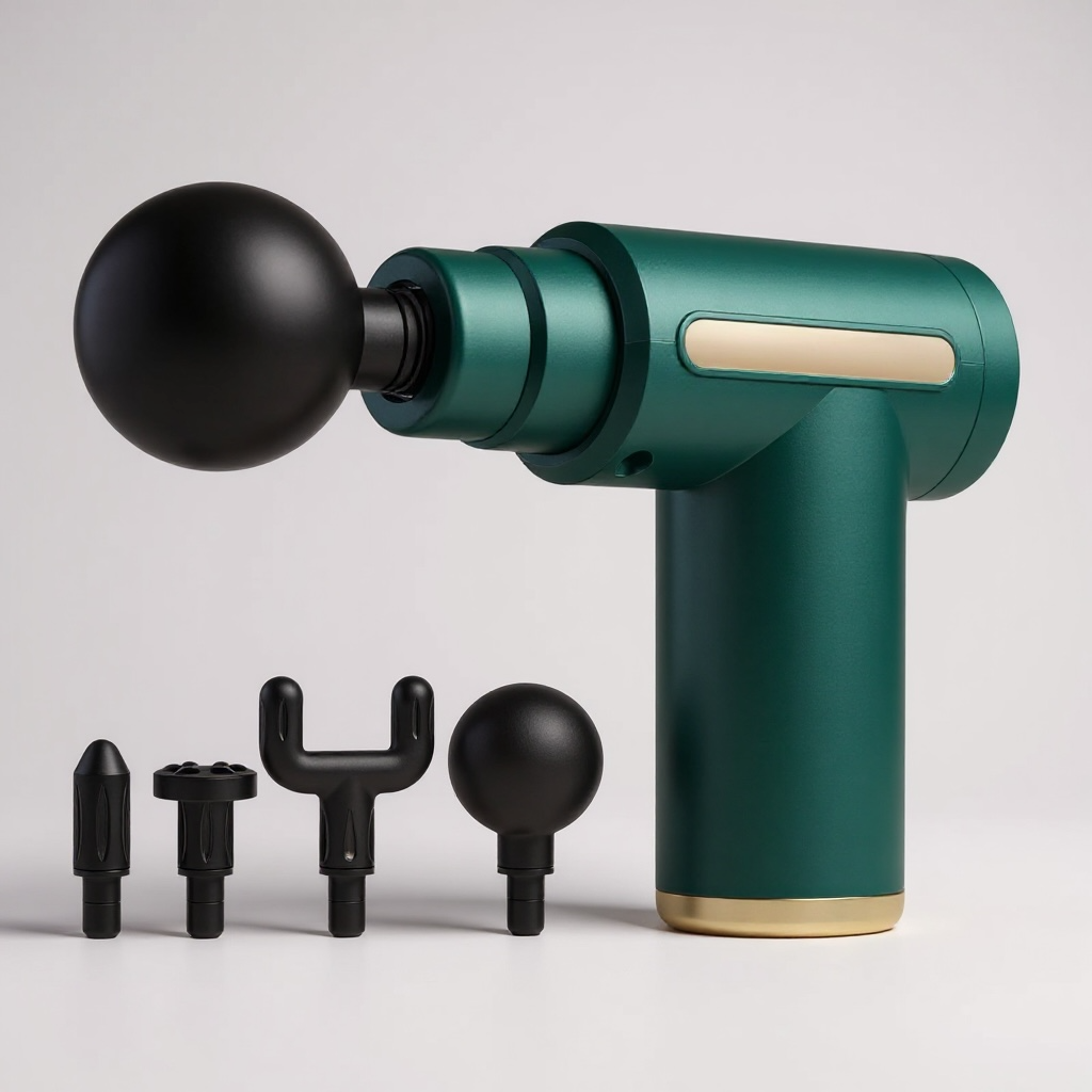 Pistolet de massage Vert pour récupération musculaire