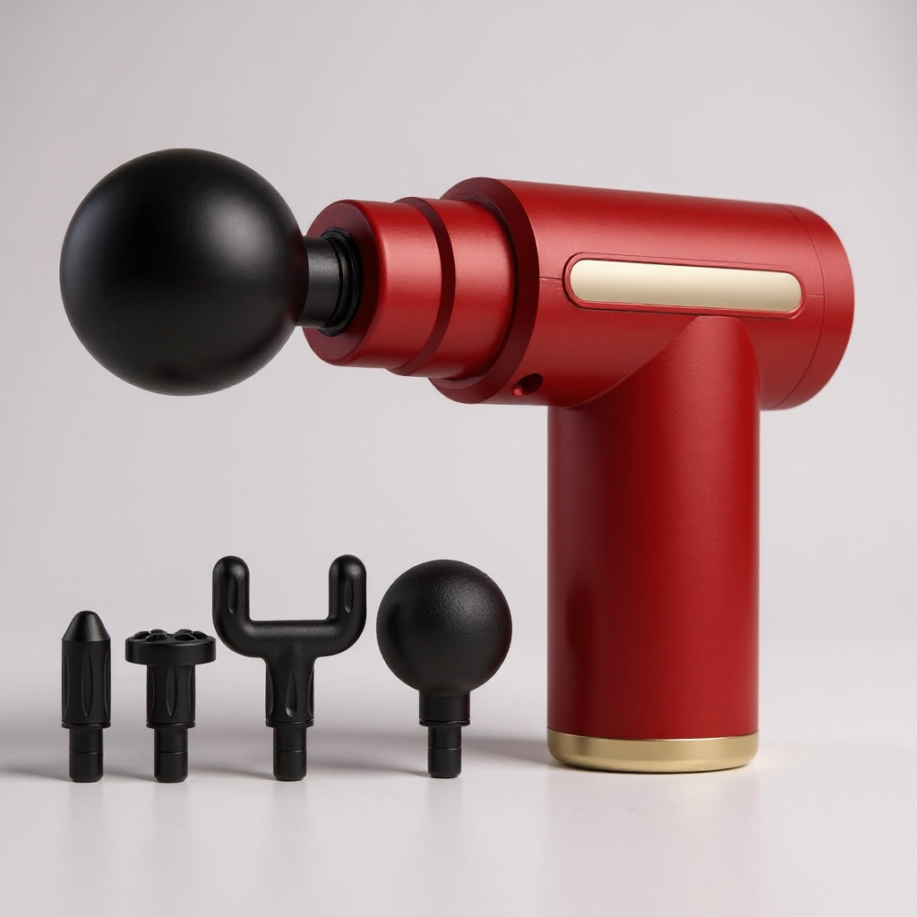 Pistolet de massage Rouge pour récupération musculaire