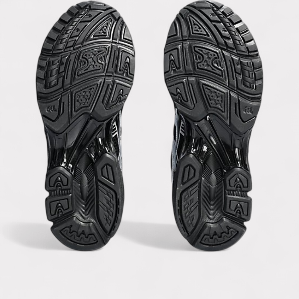 GEL-KAYANO 14 Black Pure Silver - Fluffy Laces White