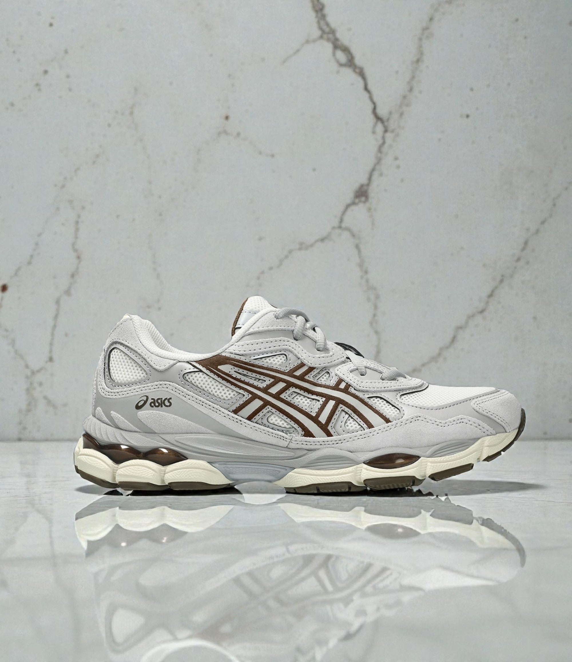 Asics Gel-Nyc Cream Cement Grey