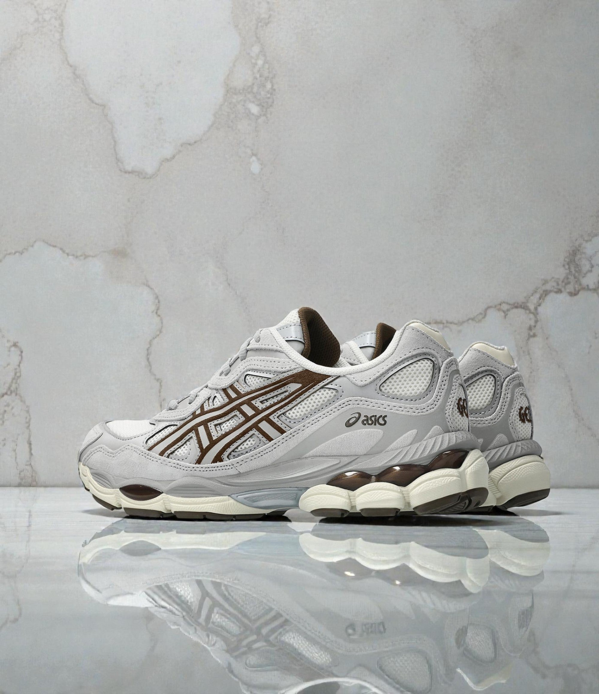 Asics Gel-Nyc Cream Cement Grey