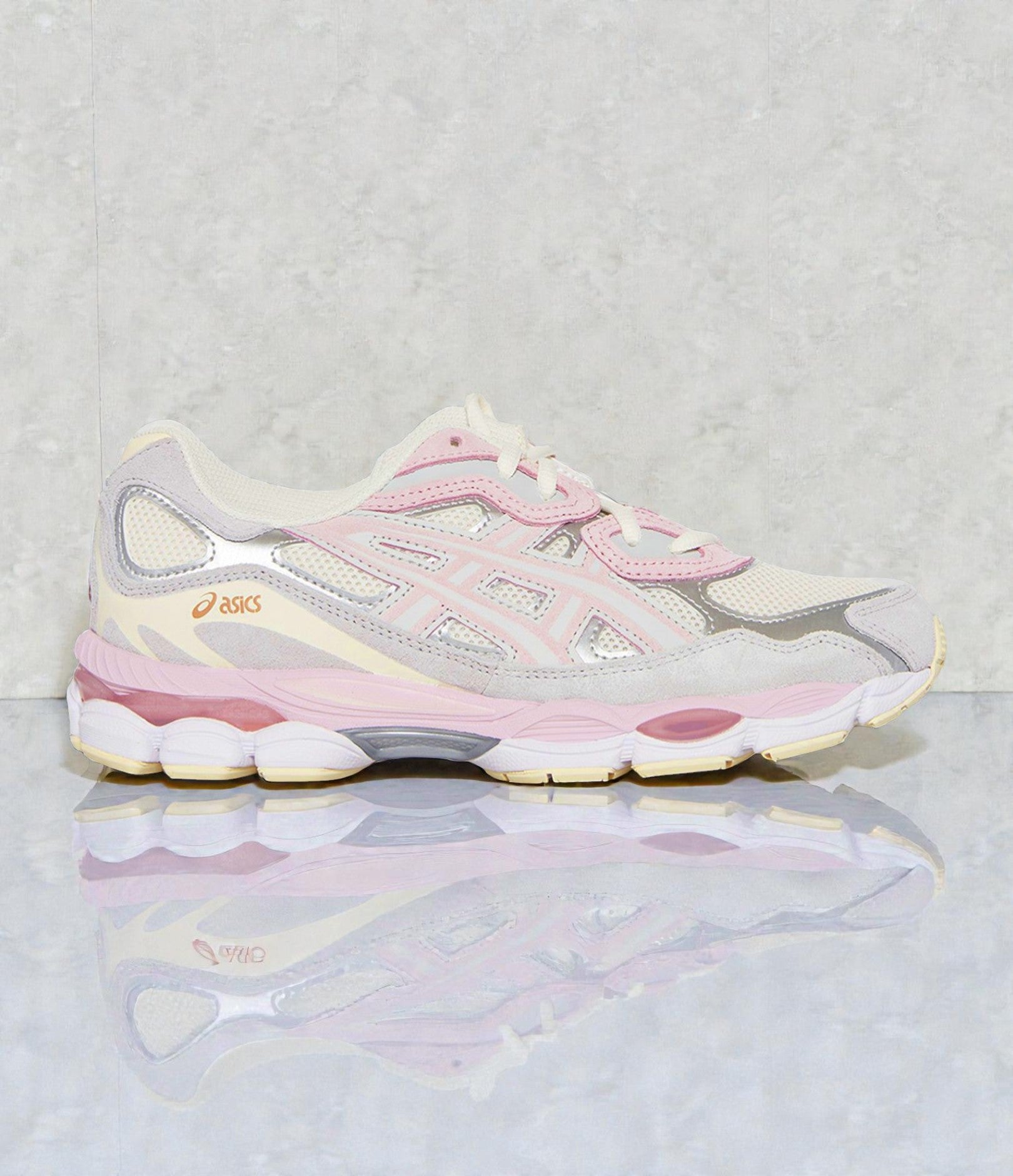 Asics gel-nyc béton à peine rose