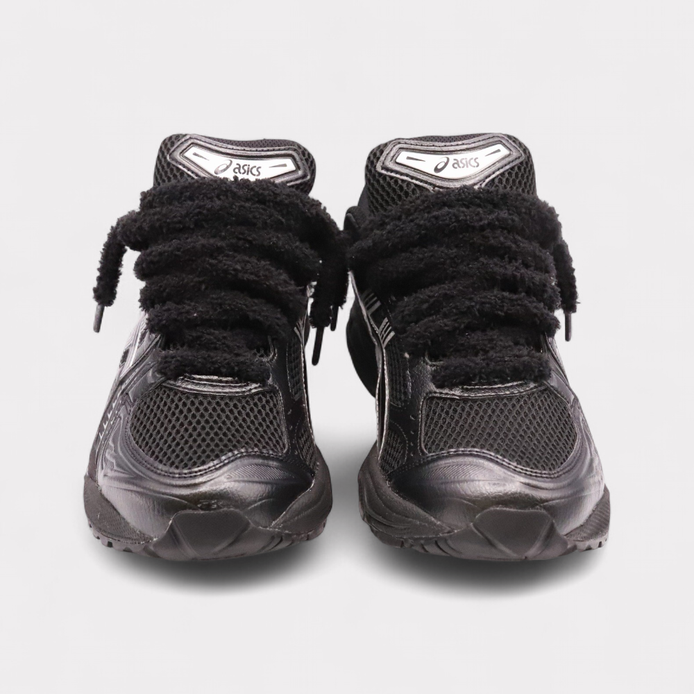 GEL-KAYANO 14 Black Pure Silver - Fluffy Laces Black