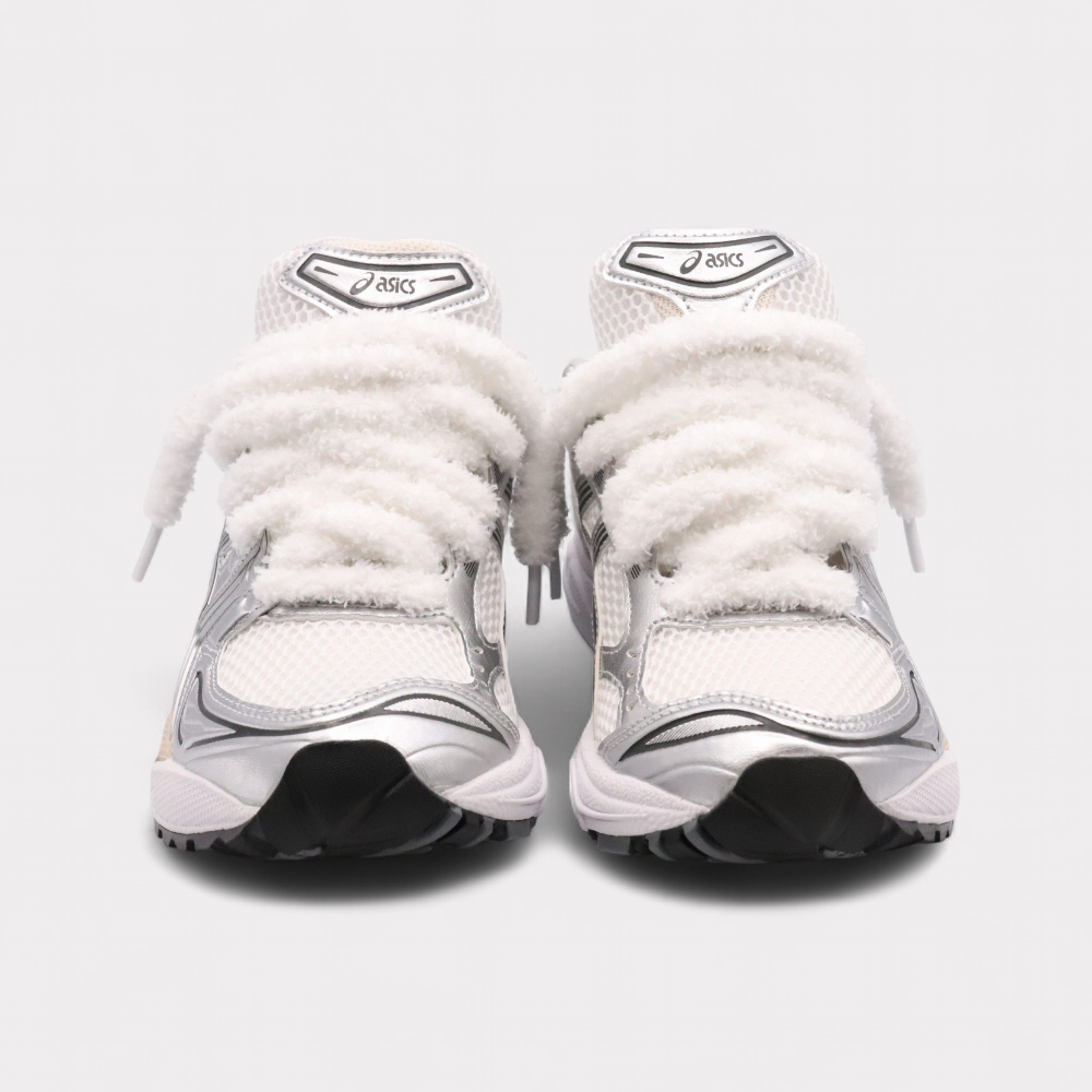 GEL-KAYANO 14 Graphite Grey - Fluffy Laces White