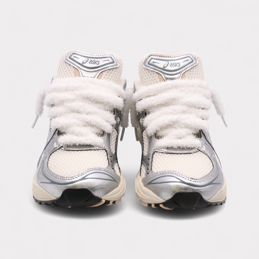 GEL-KAYANO 14 Cream Ironclad - Fluffy Laces White
