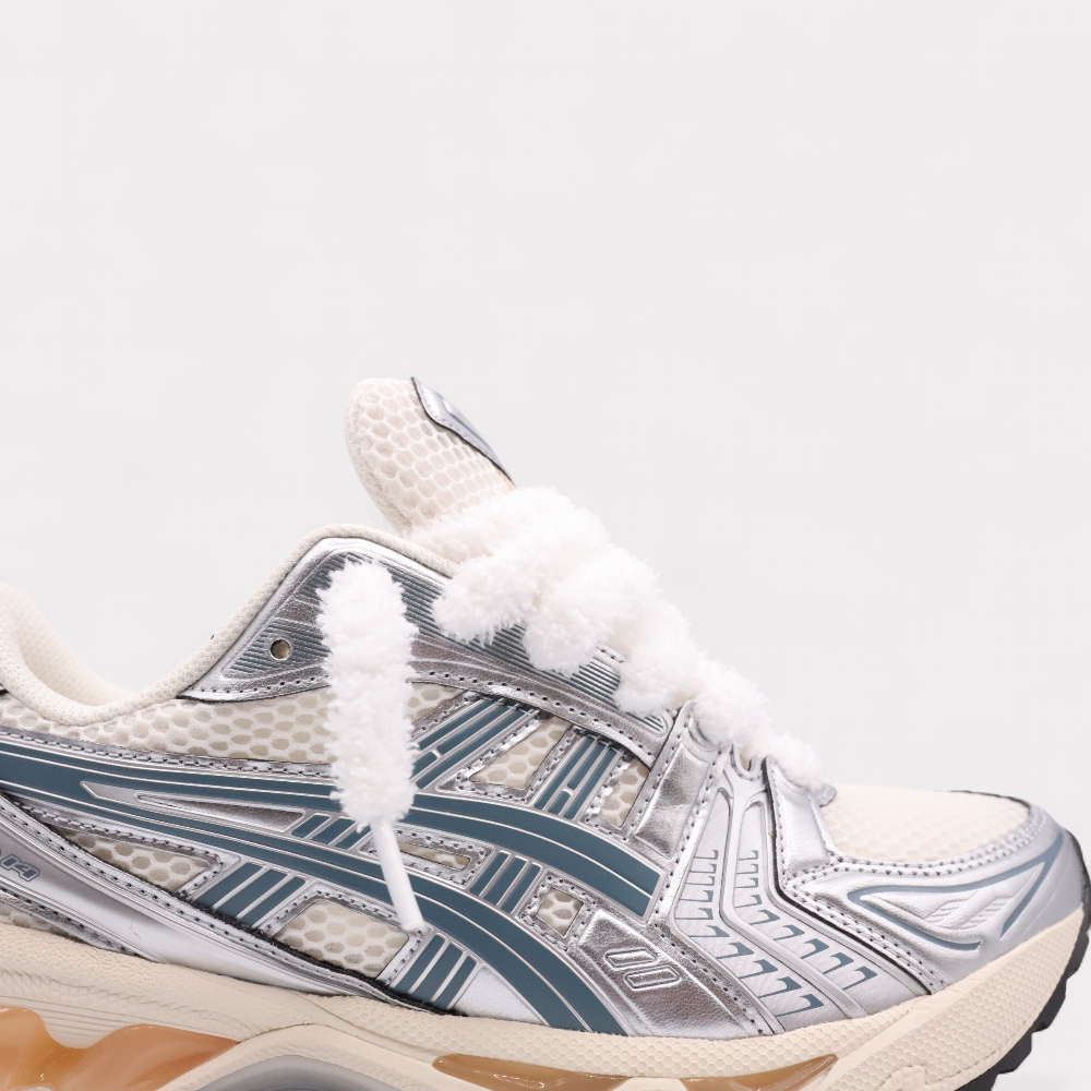 GEL-KAYANO 14 Cream Ironclad - Fluffy Laces White