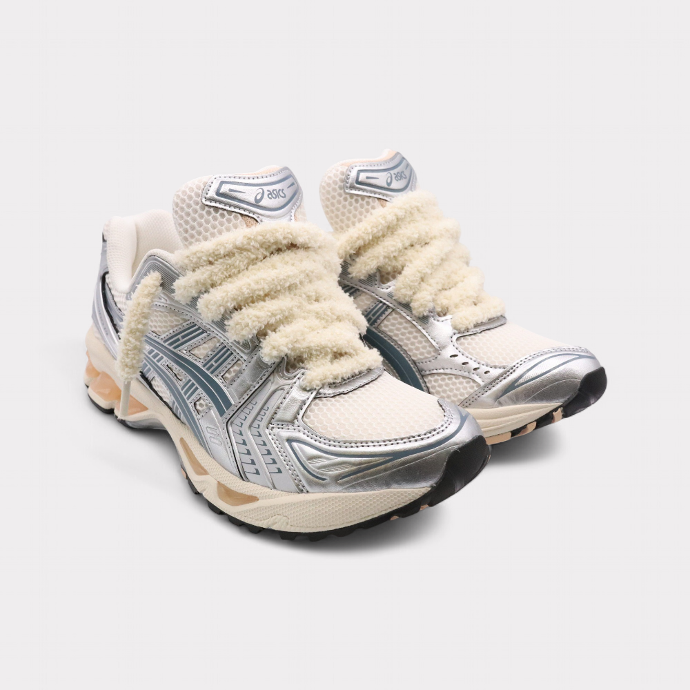 GEL-KAYANO 14 Cream Ironclad - Fluffy Laces Beige