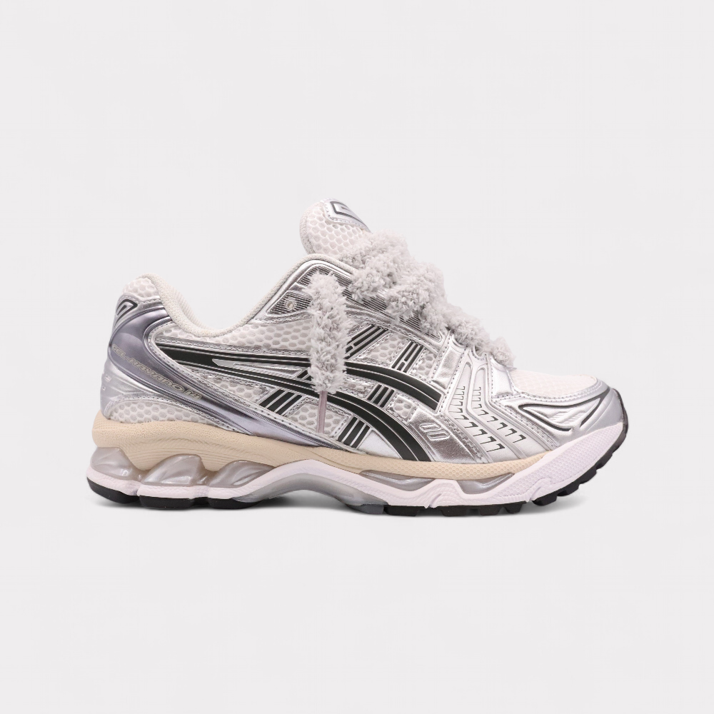 GEL-KAYANO 14 Graphite Grey - Fluffy Laces Grey
