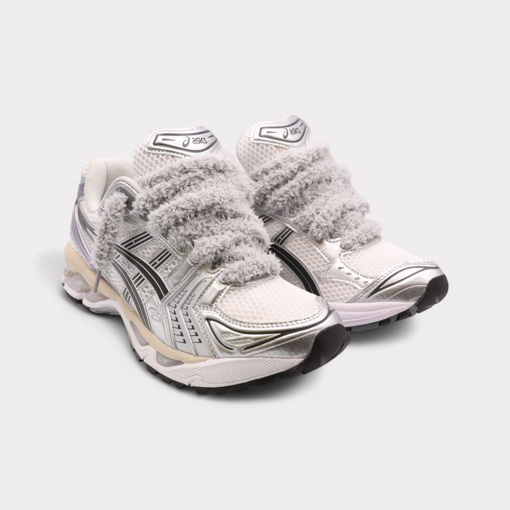GEL-KAYANO 14 Graphite Grey - Fluffy Laces Grey