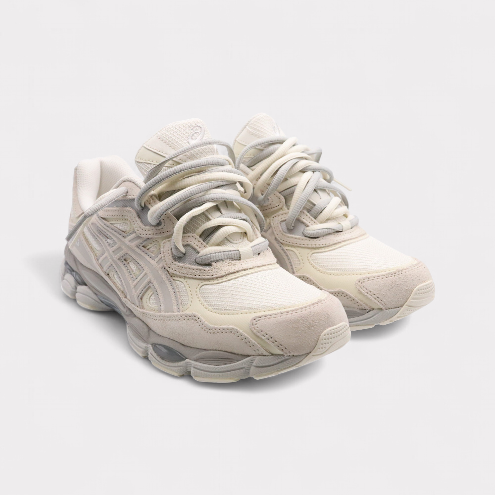 GEL-NYC Cream Grey - Double Laces