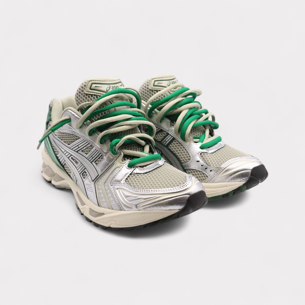 GEL-KAYANO 14 Dried Leaf Green - Double Laces