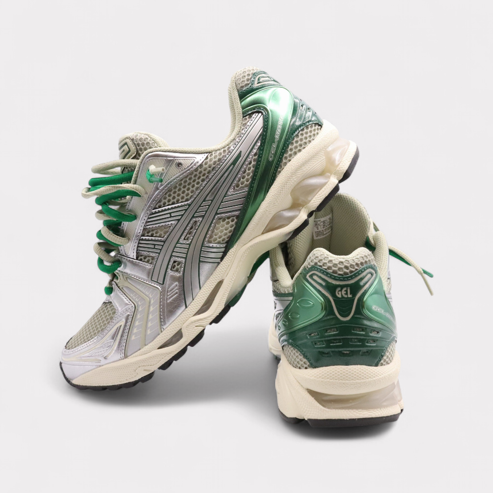 GEL-KAYANO 14 Dried Leaf Green - Double Laces