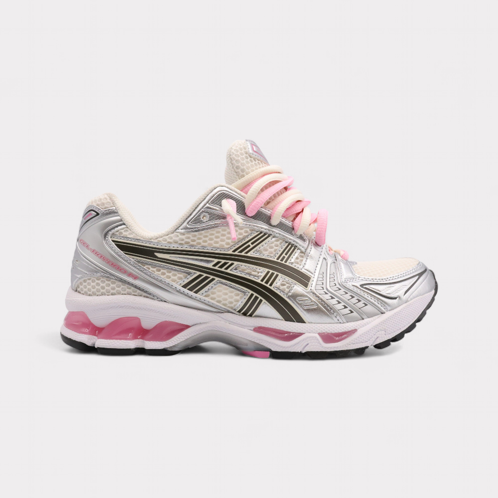 GEL-KAYANO 14 Cream Sweet Pink - Double Laces