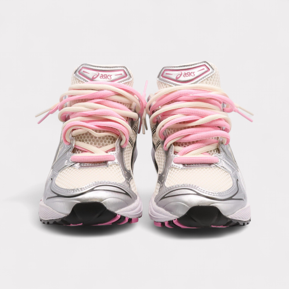GEL-KAYANO 14 Cream Sweet Pink - Double Laces