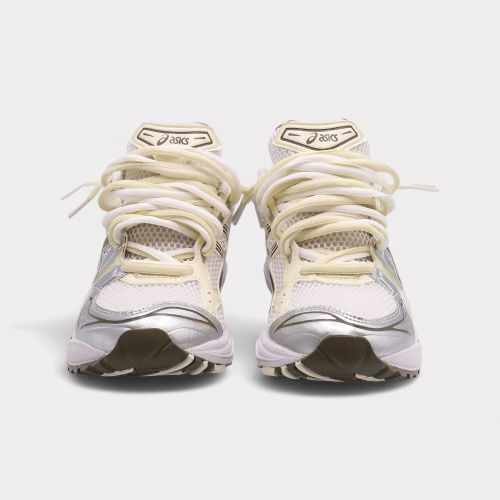 GEL-KAYANO 14 White Ivory - Double Laces