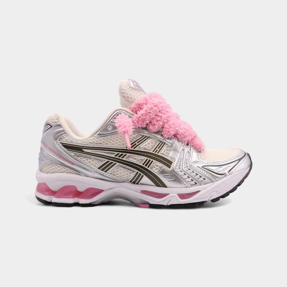GEL-KAYANO 14 Cream Sweet Pink - Fluffy Laces Pink