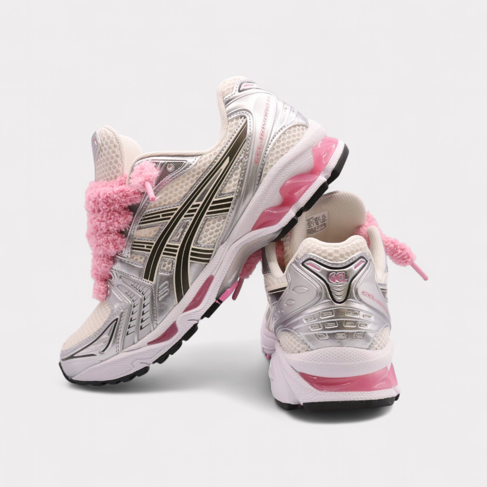 GEL-KAYANO 14 Cream Sweet Pink - Fluffy Laces Pink