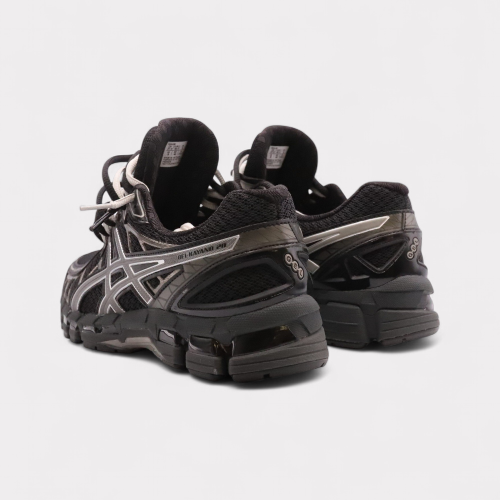 GEL-KAYANO 20 Black Grey - Double Laces