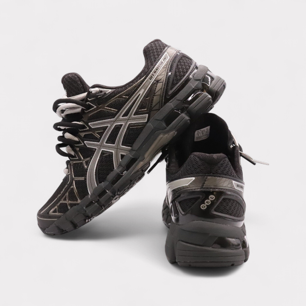 GEL-KAYANO 20 Black Grey - Double Laces