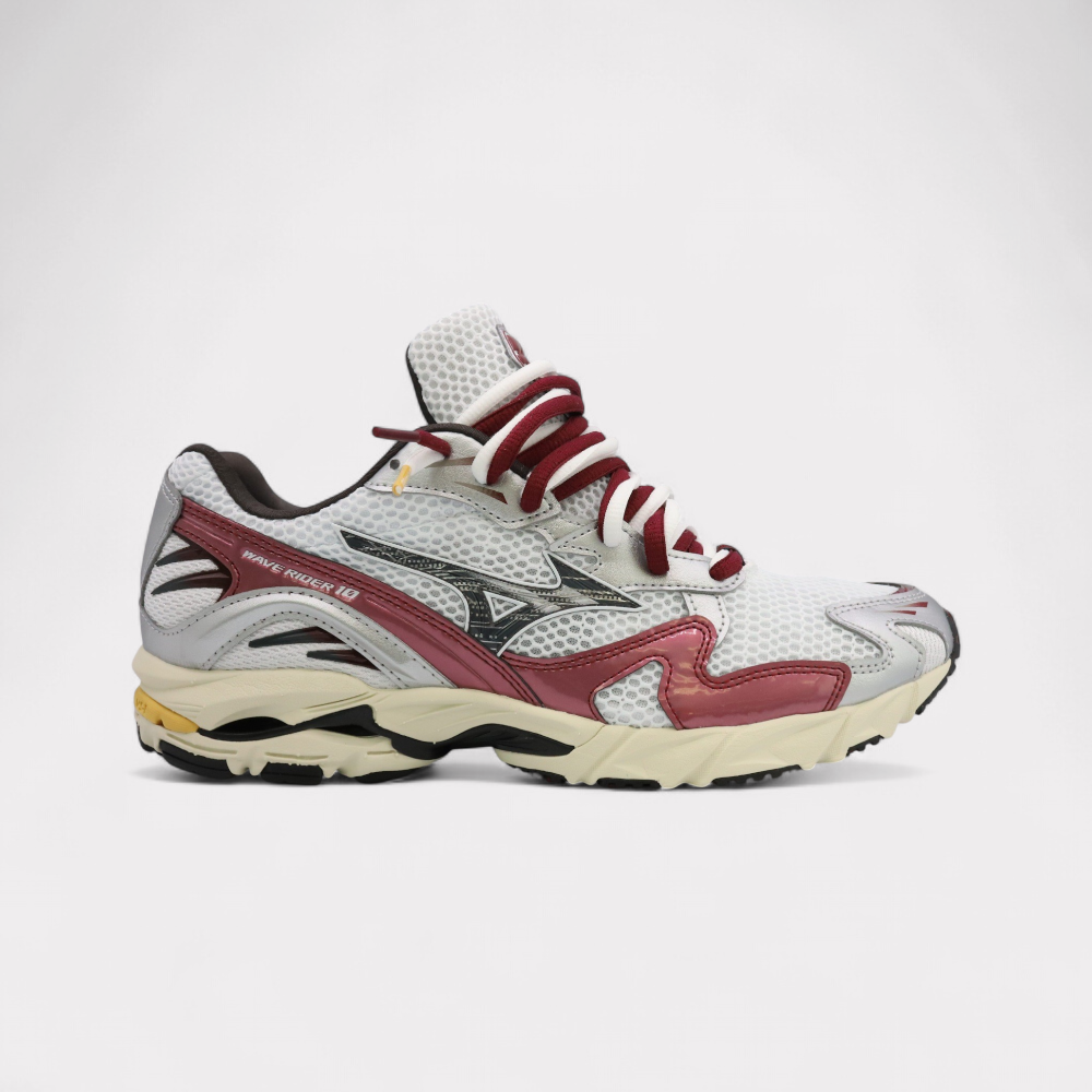 Mizuno Wave Rider 10 Syrah - Double Laces