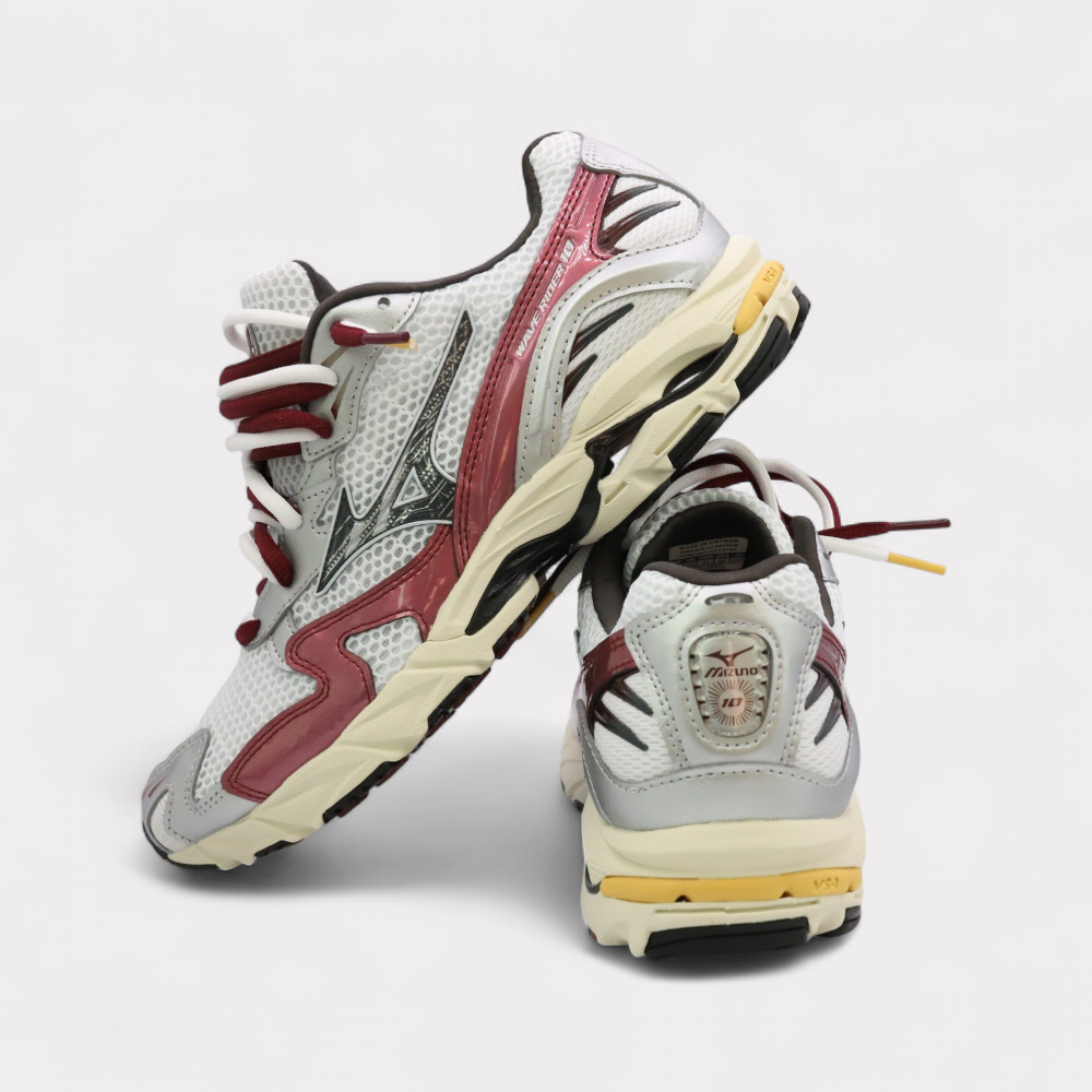 Mizuno Wave Rider 10 Syrah - Double Laces