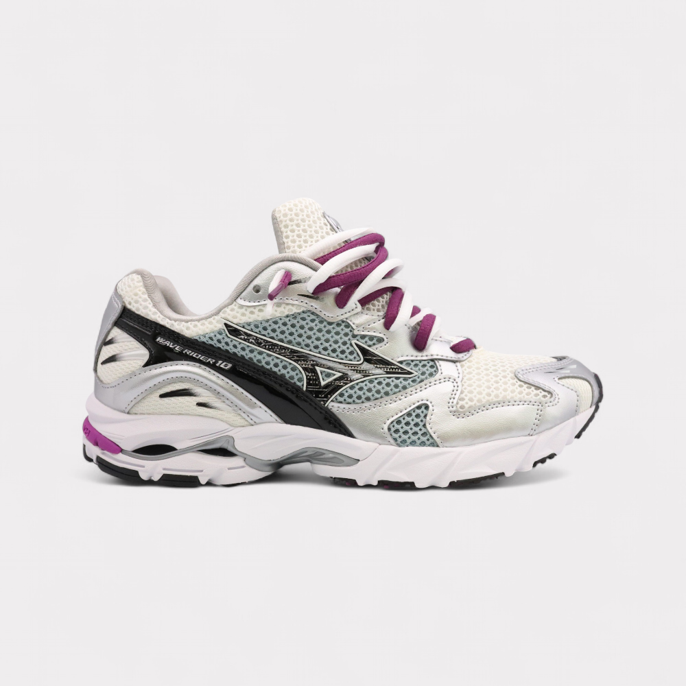 Mizuno Wave Rider 10 Slate - Double Laces