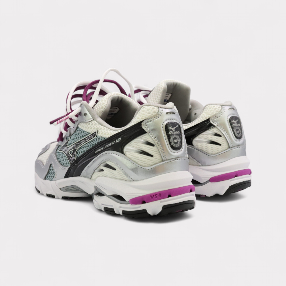 Mizuno Wave Rider 10 Slate - Double Laces