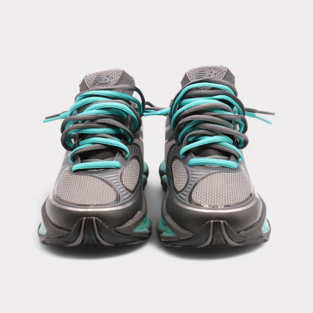 New Balance 2000 Castlerock Dark Silver - Double Laces