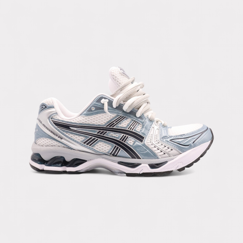 GEL-KAYANO 14 Fjord Grey - Double Laces