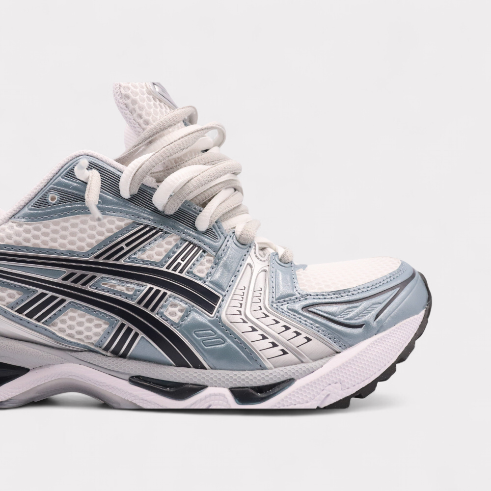 GEL-KAYANO 14 Fjord Grey - Double Laces