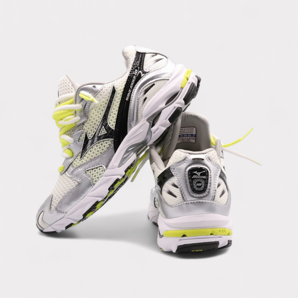 Mizuno Wave Rider 10 Sylvan Green - Double Laces