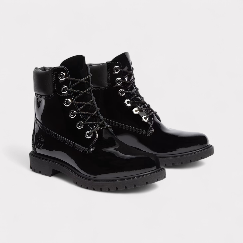 Timberland 6 Inch Premium Waterproof - Patent Black (W)