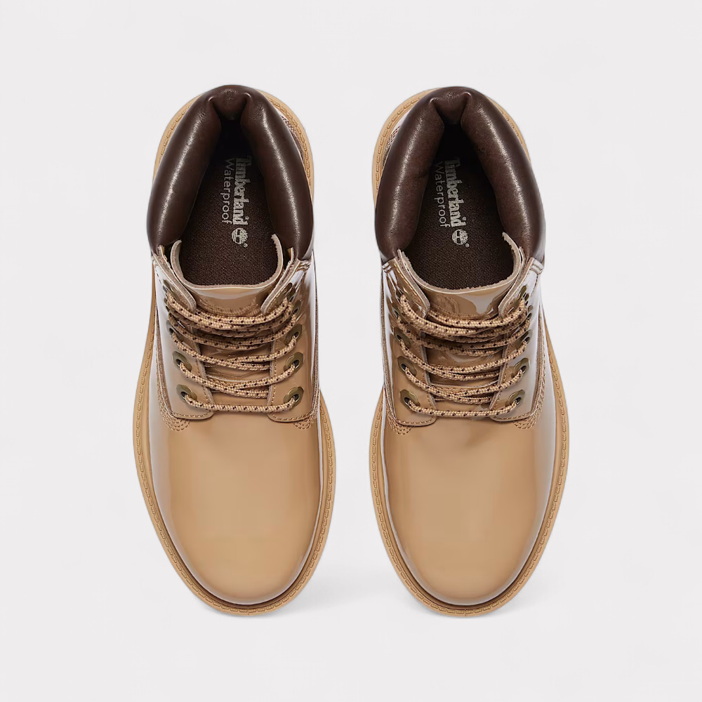 Timberland 6 Inch Premium Waterproof - Patent Light Brown (W)