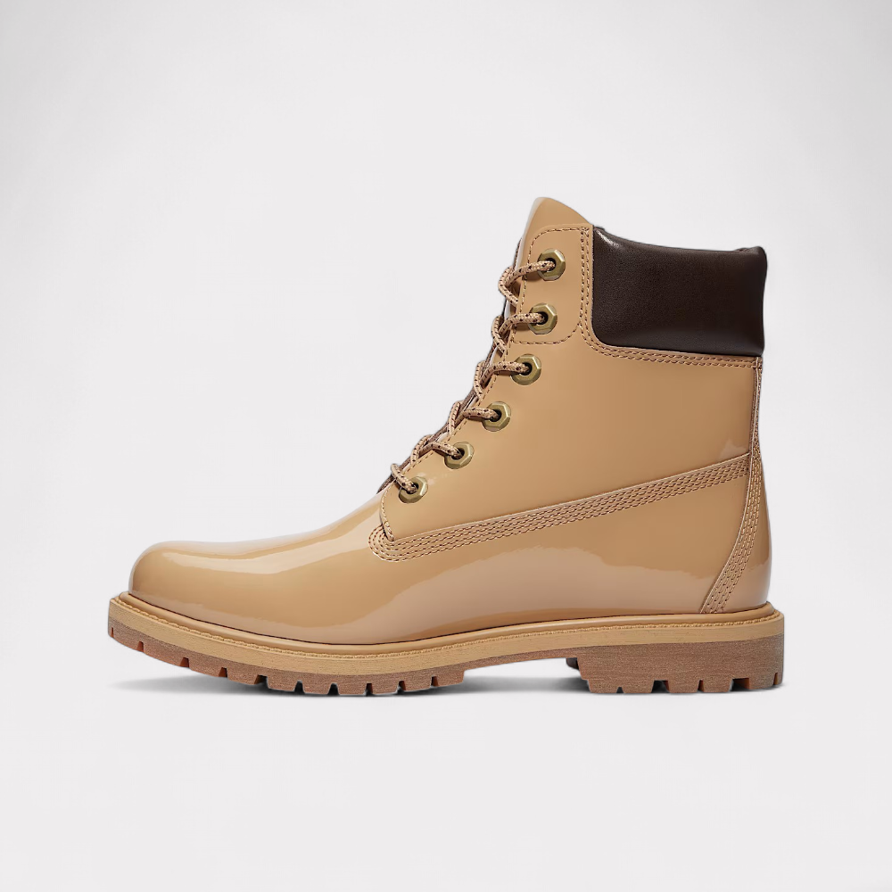 Timberland 6 Inch Premium Waterproof - Patent Light Brown (W)
