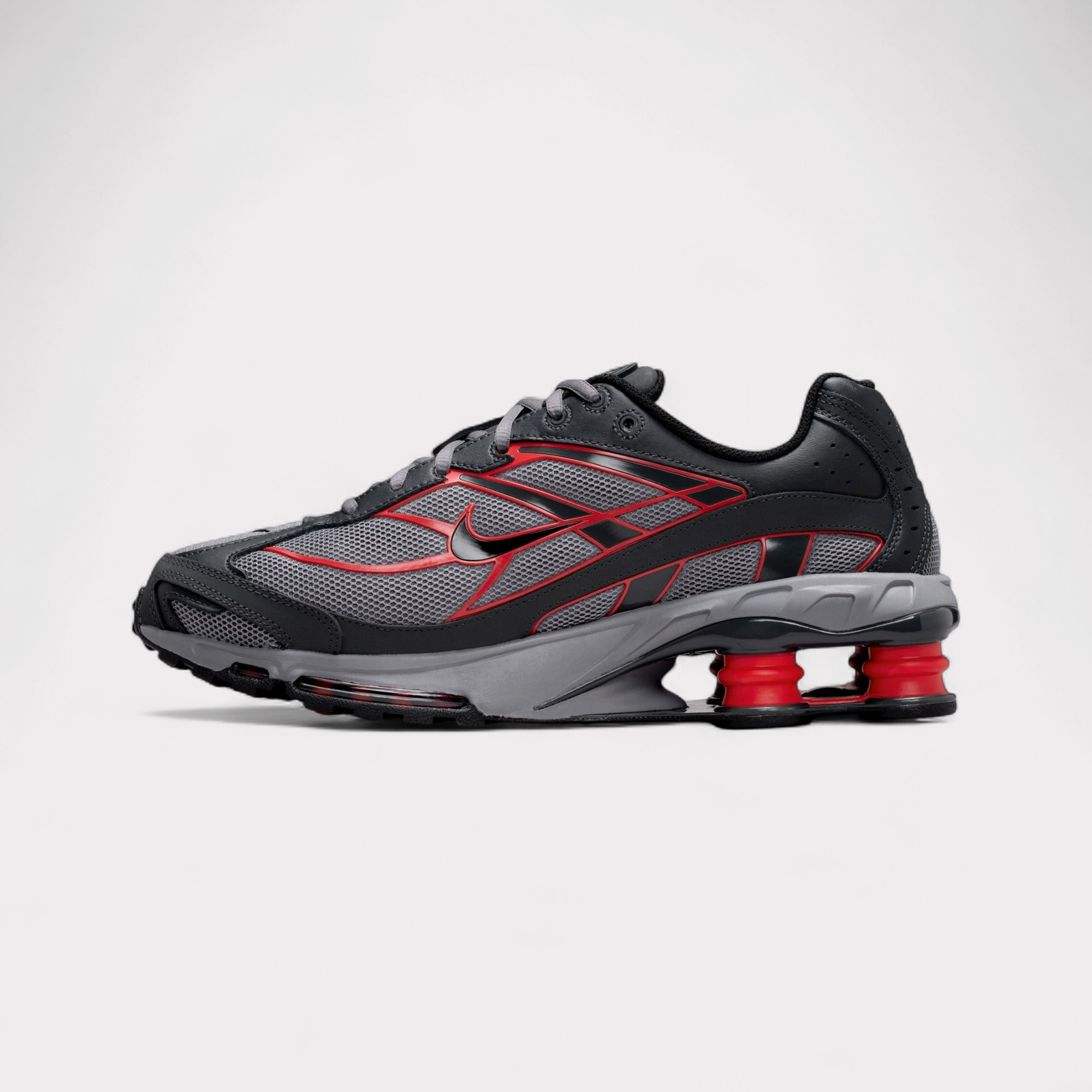 Nike Shox Ride 2 - Anthracite Fire Red