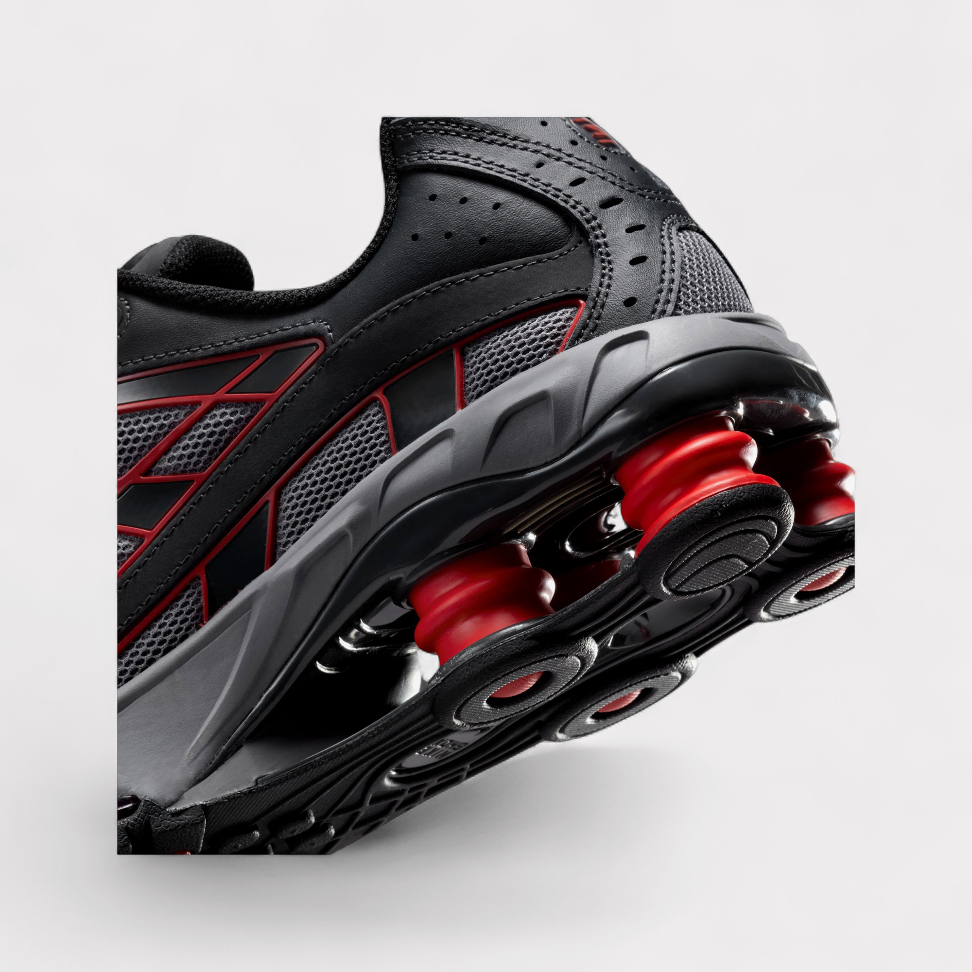 Nike Shox Ride 2 - Anthracite Fire Red