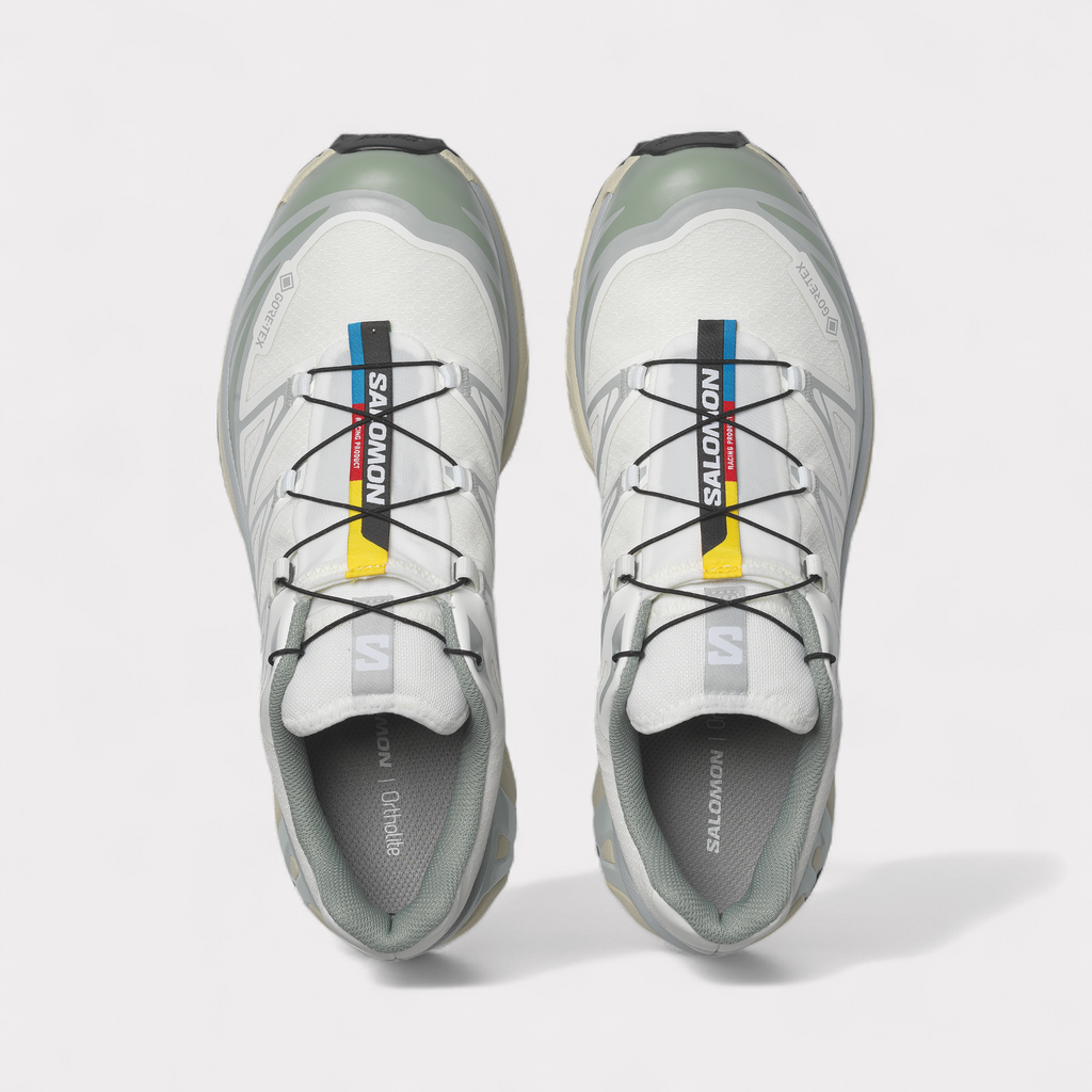 Salomon XT-6 GTX - White Green Ice